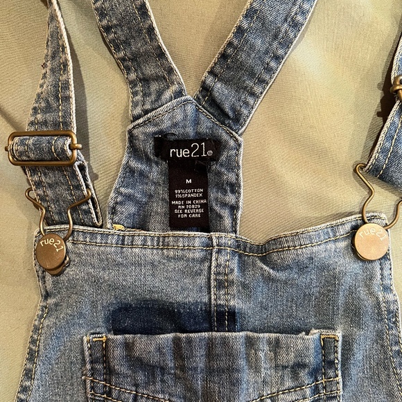 Rue21 Jean Short Overalls - Picture 3 of 4